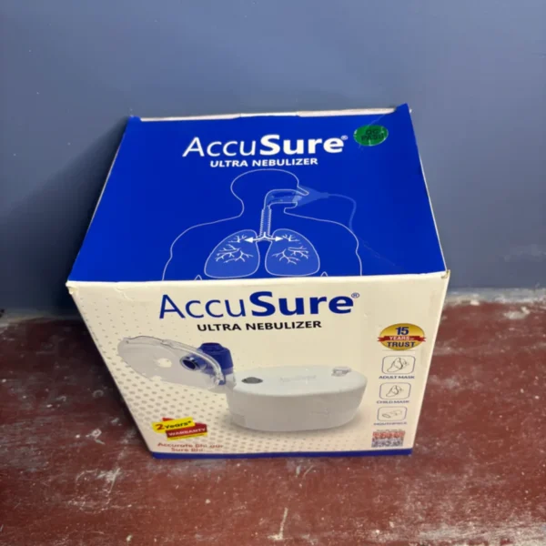 AccuSure Nebulizer – Portable & Quiet Compressor Nebulizer Machine